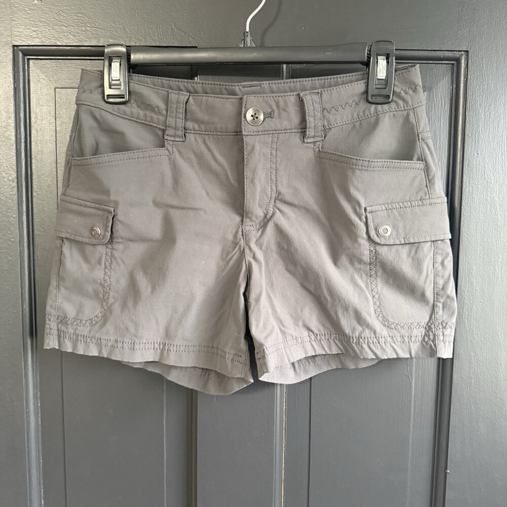 Eddie Bauer Women's Hiking Shorts - Size 2 - Gray